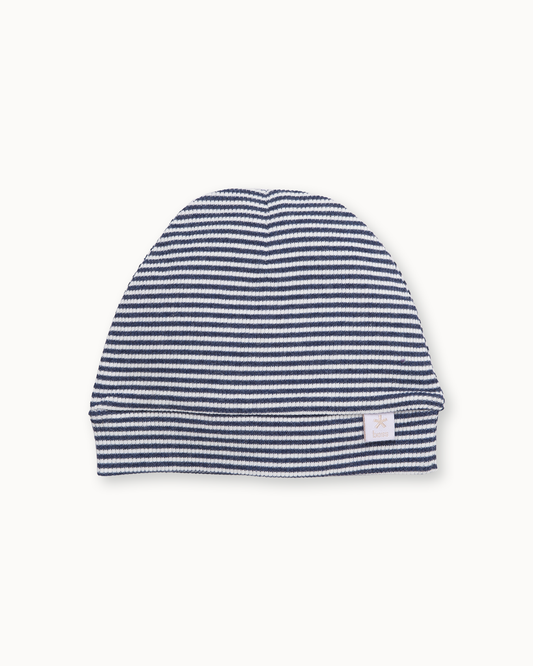 Blauw gestreepte muts | Pinstripe Blue