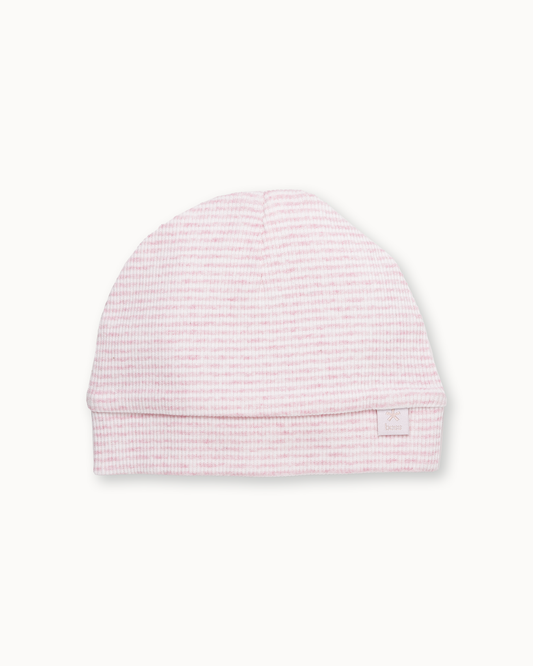 Roze gestreepte muts | Pinstripe Pink
