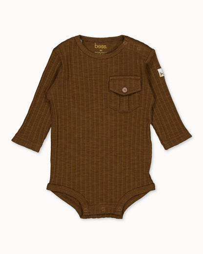 BODYSUIT | Coffee Brown