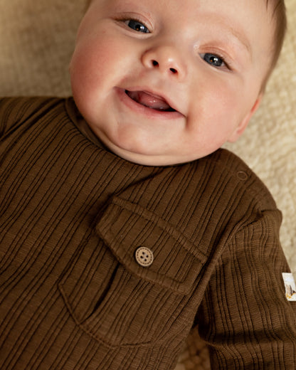 BODYSUIT | Coffee Brown