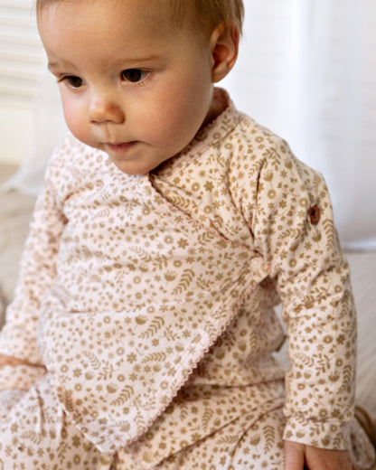 SHIRT | AOP Pink Leaves