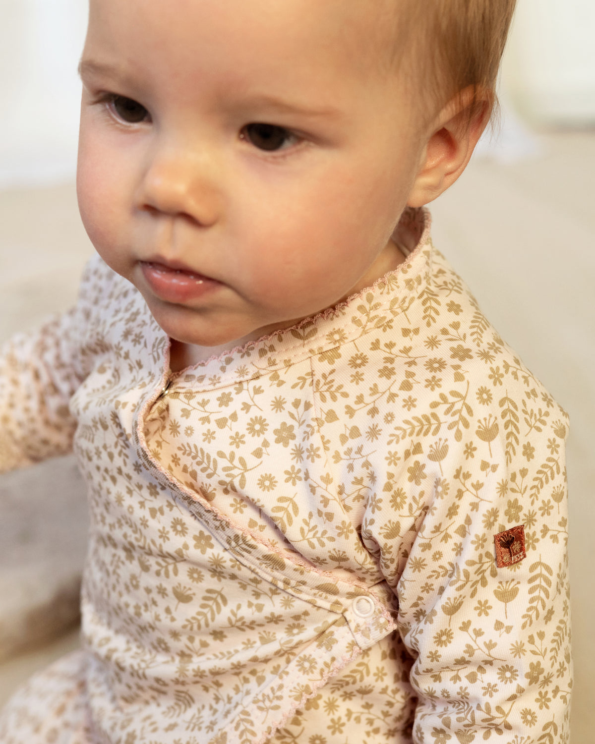 SHIRT | AOP Pink Leaves