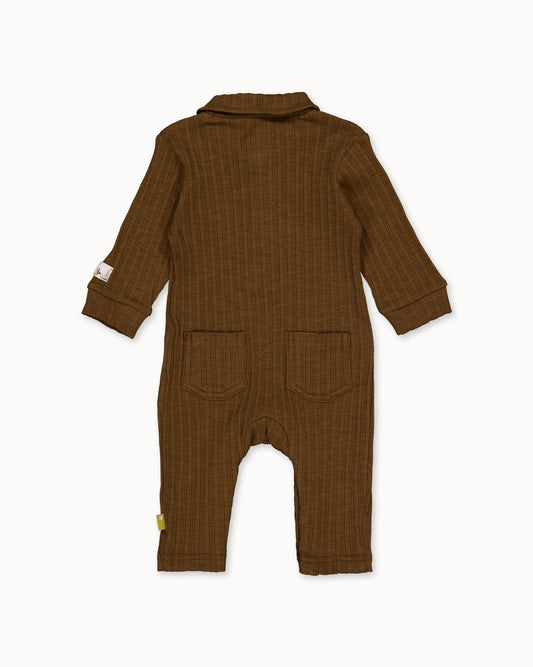 PLAYSUIT | Coffee Brown