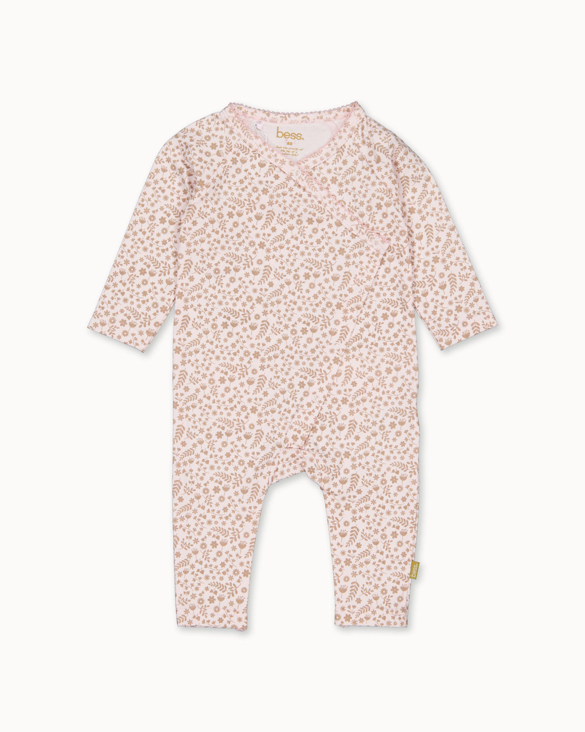 PLAYSUIT | AOP Pink Leaves