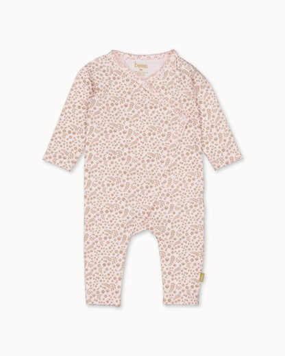 PLAYSUIT | AOP Pink Leaves