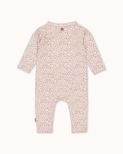 PLAYSUIT | AOP Pink Leaves