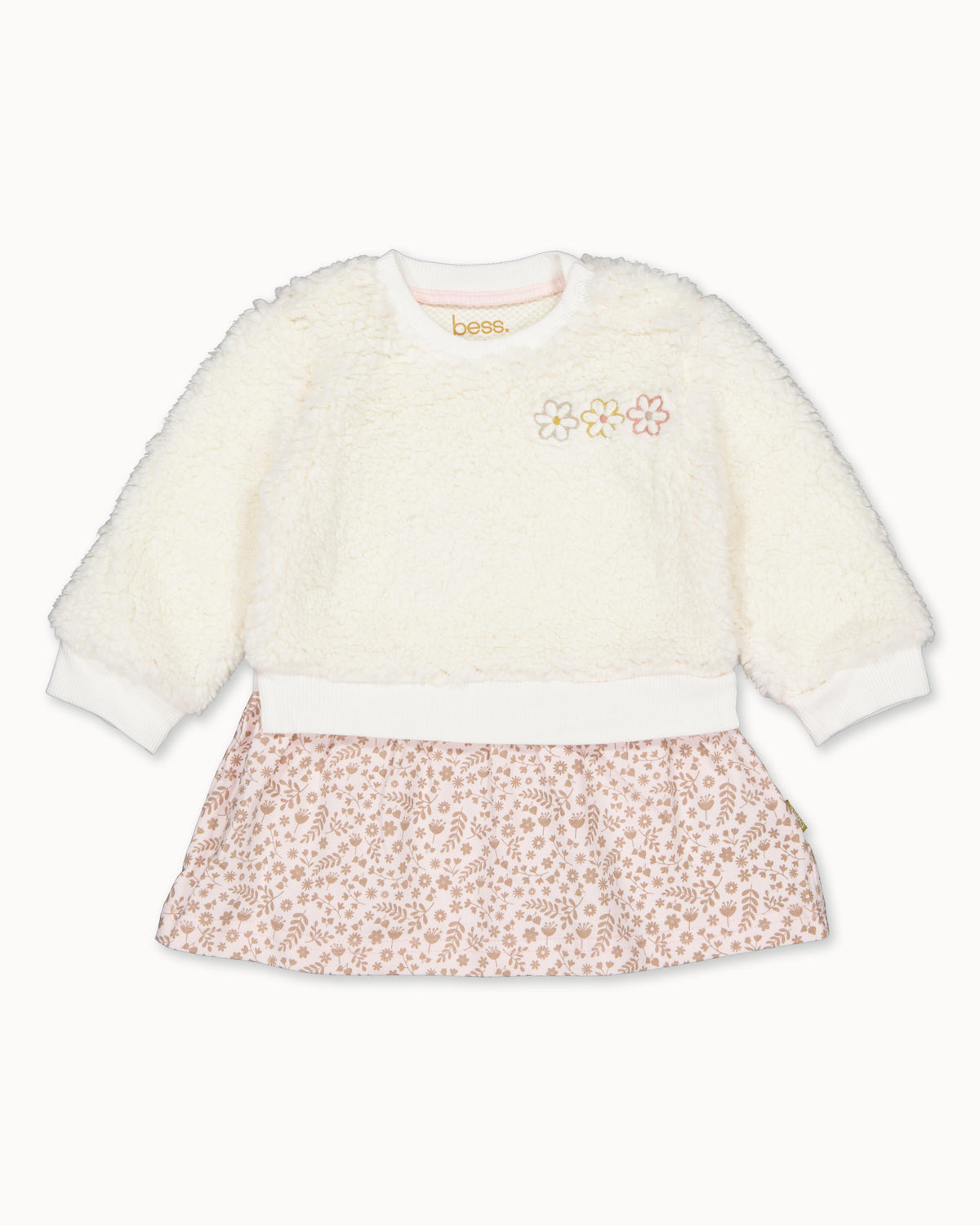 DRESS | AOP Pink Leaves