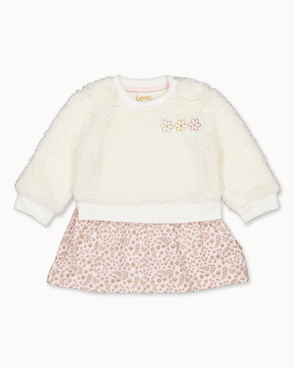 DRESS | AOP Pink Leaves
