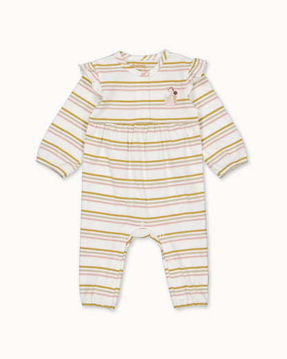PLAYSUIT | AOP Pink Stripe