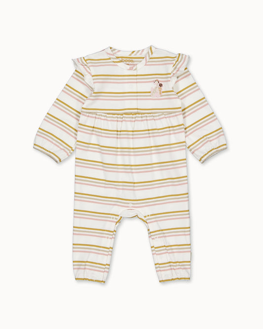 PLAYSUIT | AOP Pink Stripe