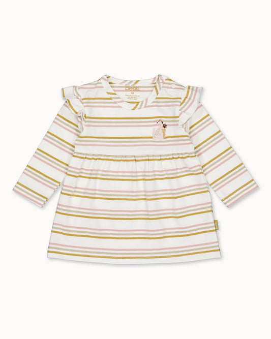 DRESS | AOP Pink Stripe