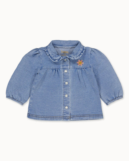 BLOUSE | Blue Denim