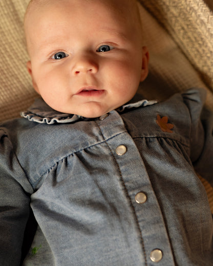 BLOUSE | Blue Denim