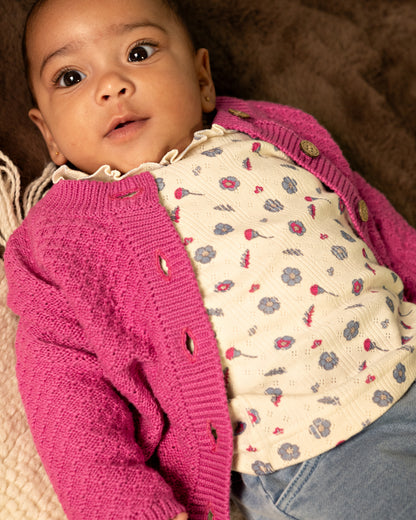 CARDIGAN | Fuchsia