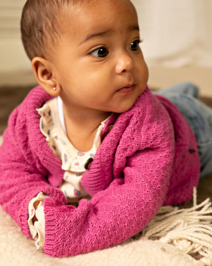 CARDIGAN | Fuchsia
