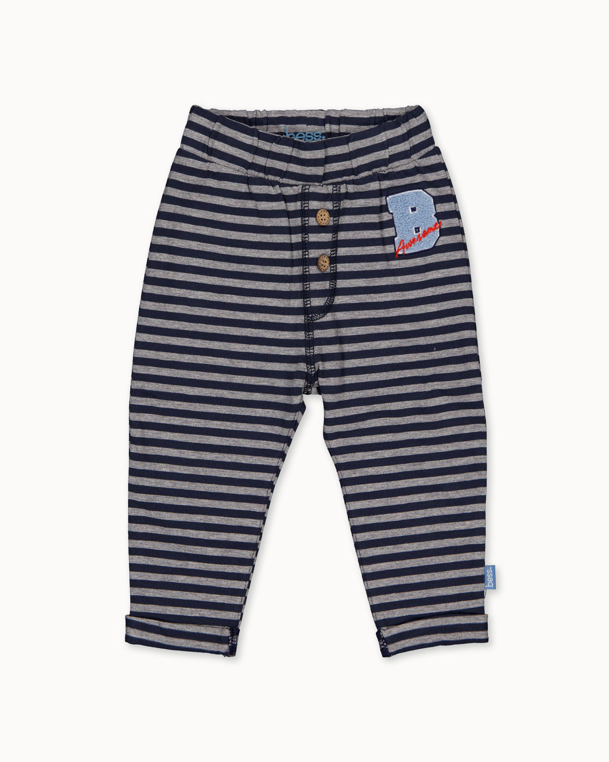 PANTS | AOP Taupe Stripe