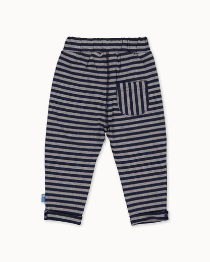 PANTS | AOP Taupe Stripe