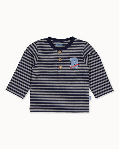 SHIRT | AOP Taupe Stripe