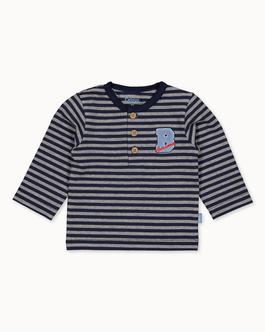 SHIRT | AOP Taupe Stripe