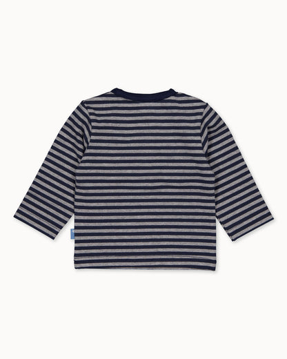 SHIRT | AOP Taupe Stripe
