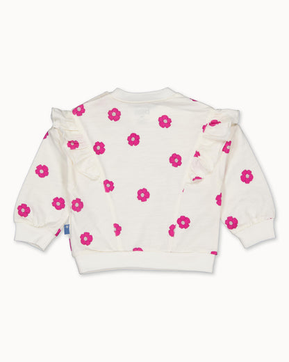 SWEATER | AOP White Flower