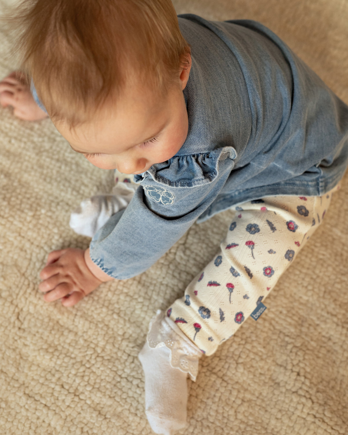 PANTS | AOP Pink Flower