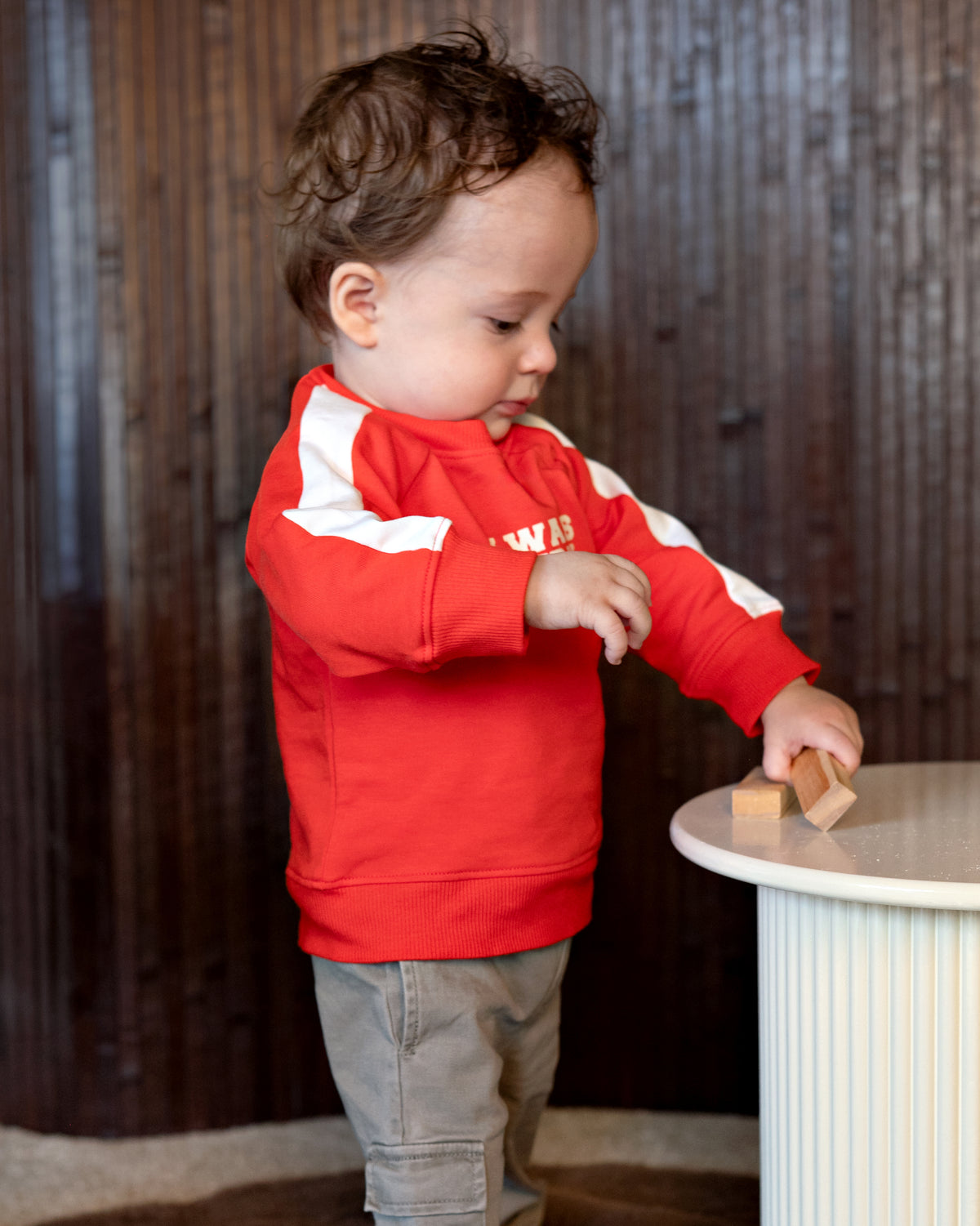 SWEATER | Orange Red